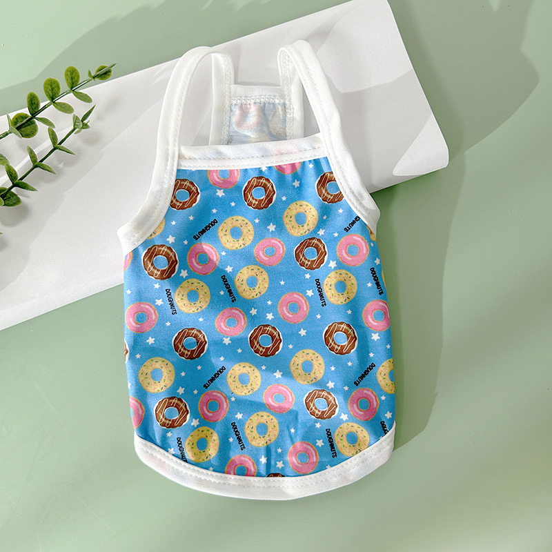 LM0346K Dog clothes Summer thin camisole vest Small dog sunscreen clothing