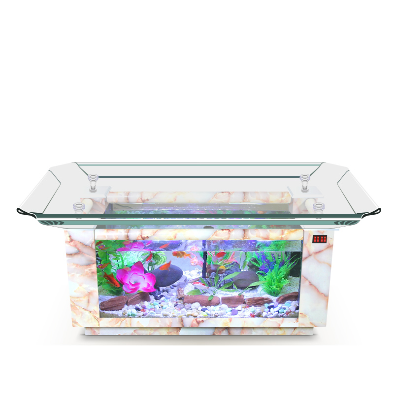 Fish Tank Aquarium High Quality Fish Tank Table Aquariums & Accessories Ultra Clear Glass Custom Aquarium Presents Support 200ml