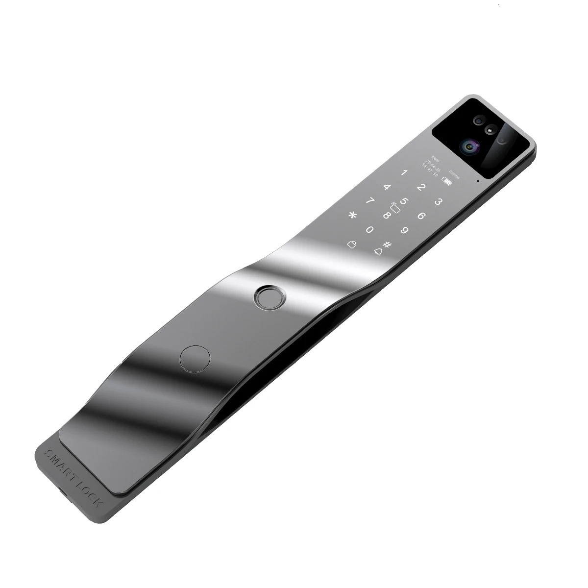 Smart home anti-theft door fingerprint lock with camera password lock 241125