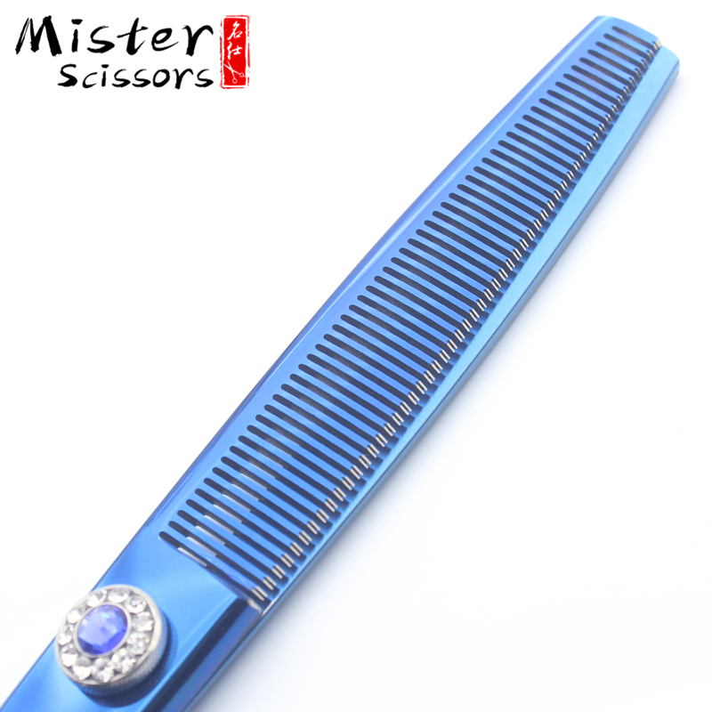 Factory Supply Hot Sale 440C Stainless Steel Pet Shears Dog Grooming Thinning Scissors 18 fish bone teeth