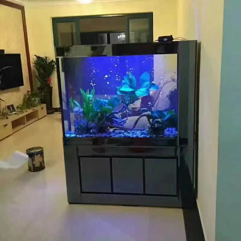 Tv Stand Aquarium Fiber Accessories Large Mini Big Wall Mounted Acrylic Decoration 200 Gallon Fish Tank