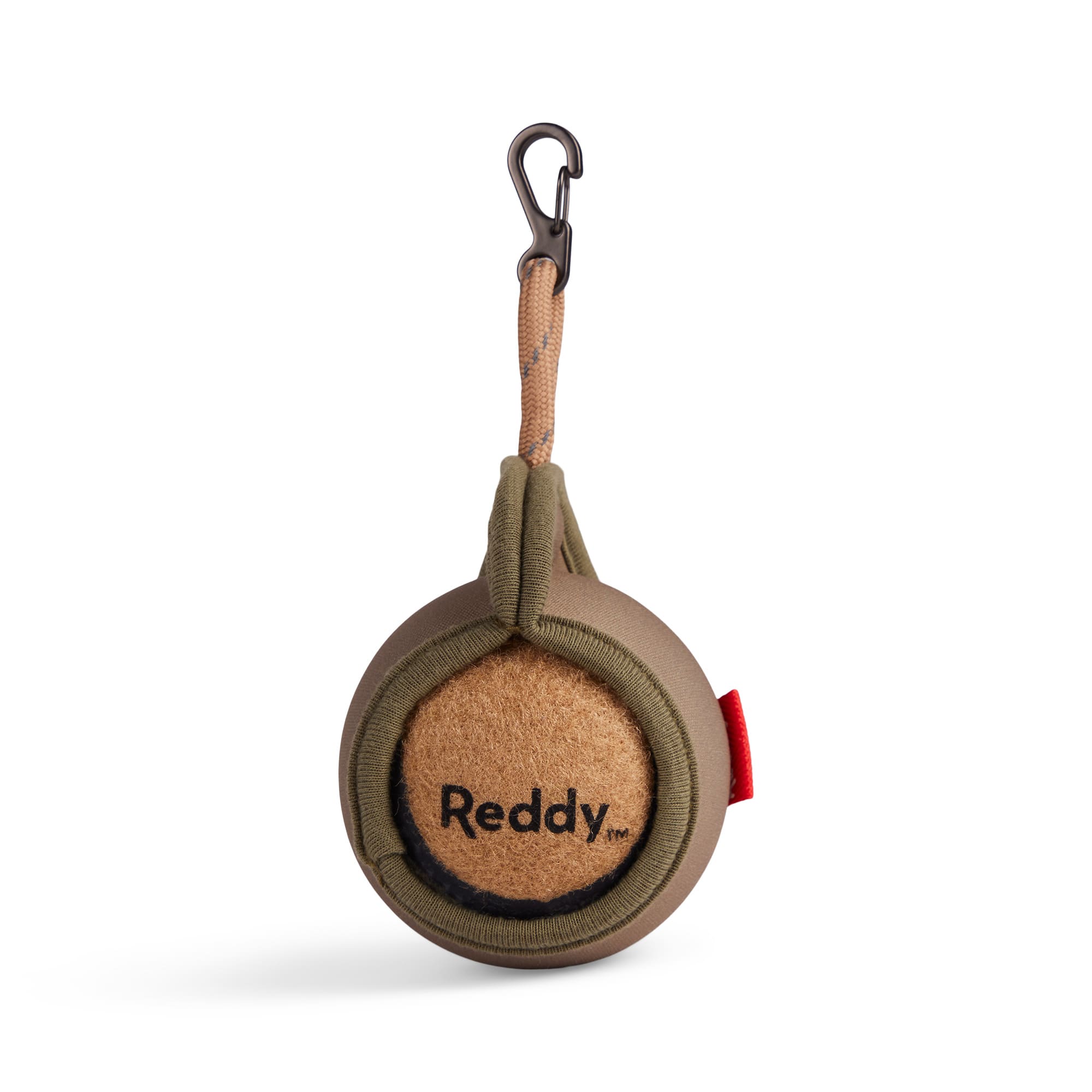 Reddy Tan On-the Go Ball with Holder Dog Toy, X-Small, Pack of 2