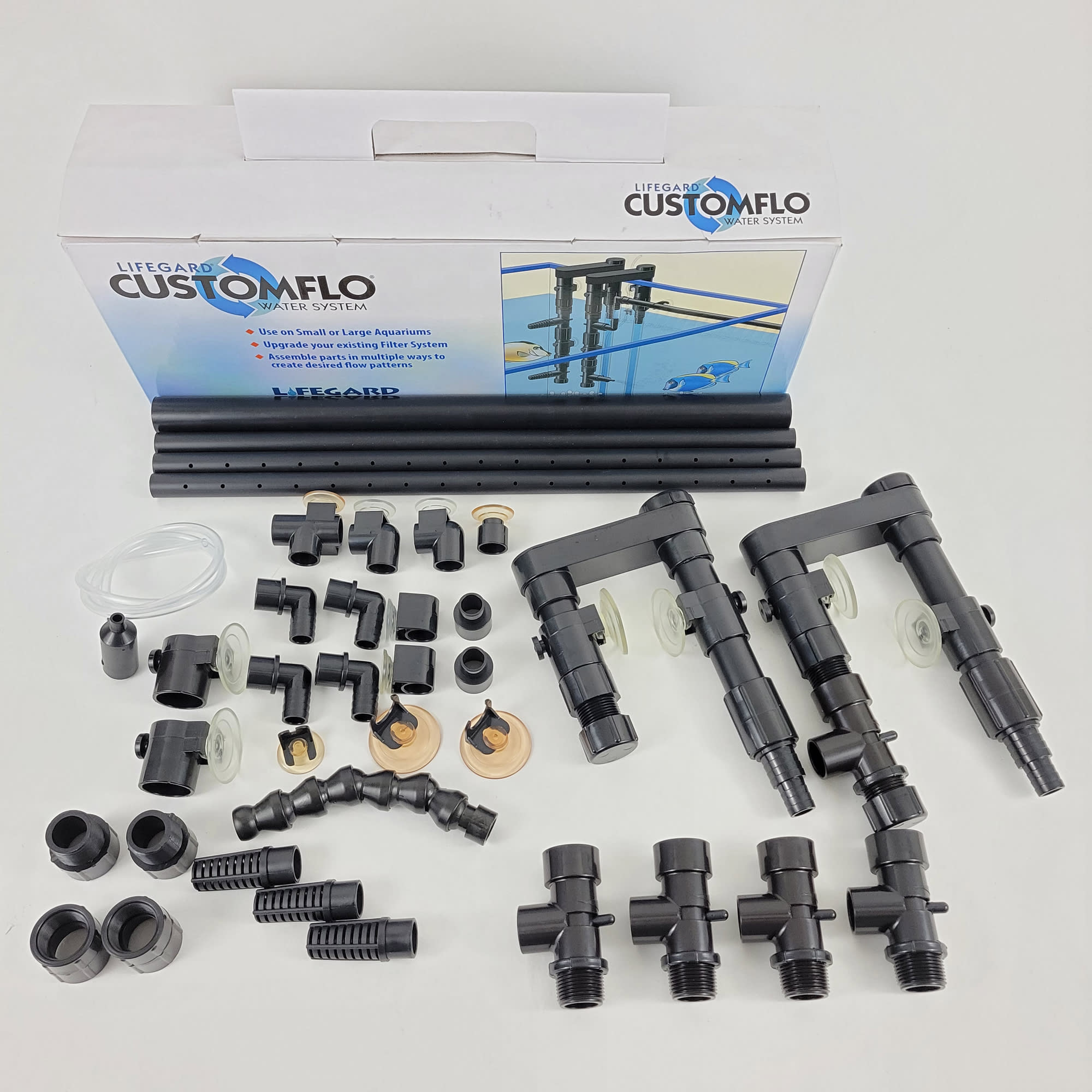 Lifegard Aquatics Customflo Water System Complete Kit, 3 lbs.