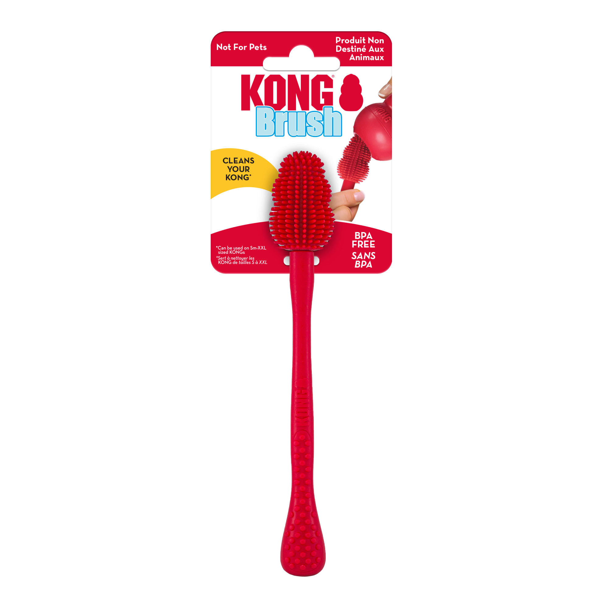 KONG Brush Dog Toy, One Size