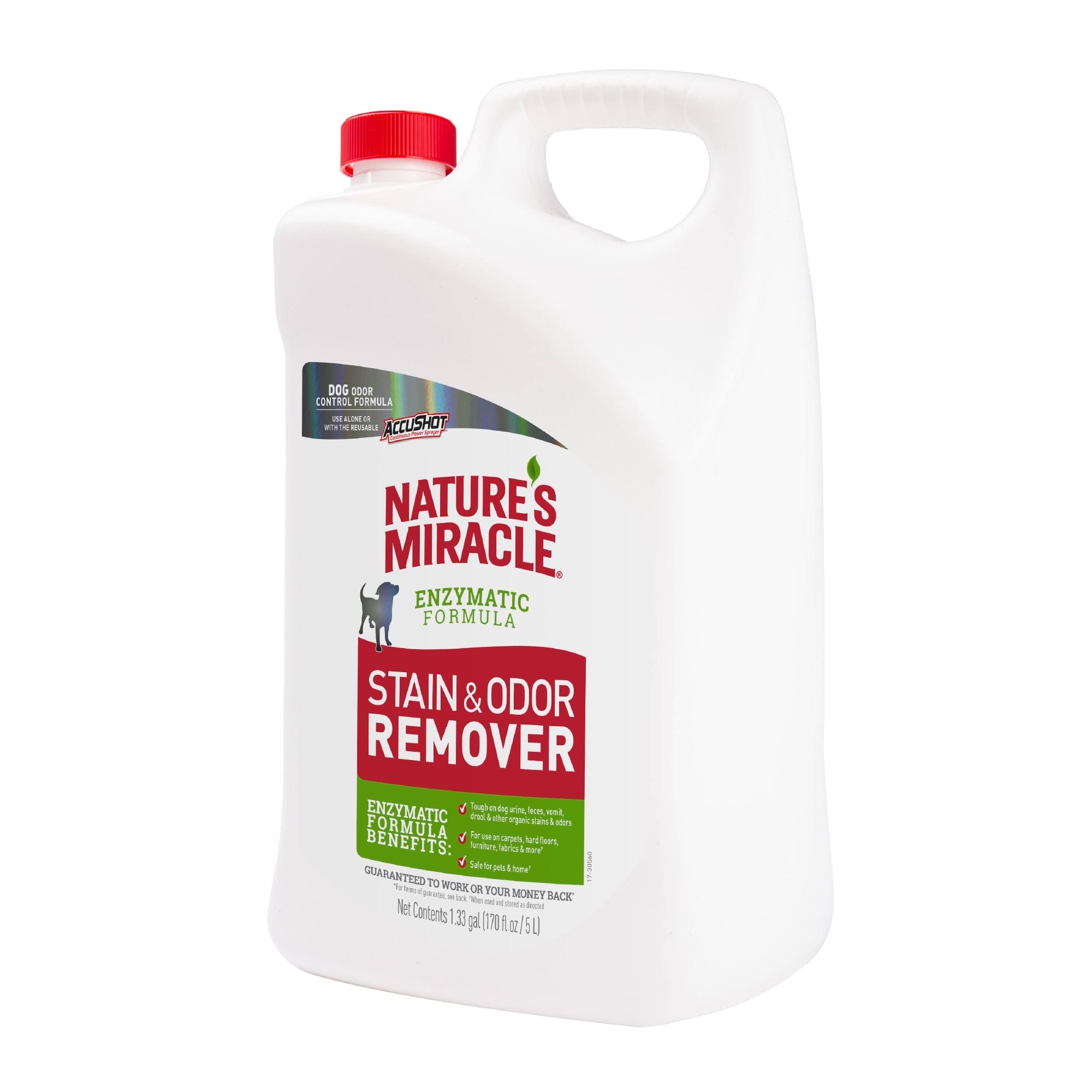 Nature's Miracle Stain & Odor Remover for Dogs, 170 fl. oz.