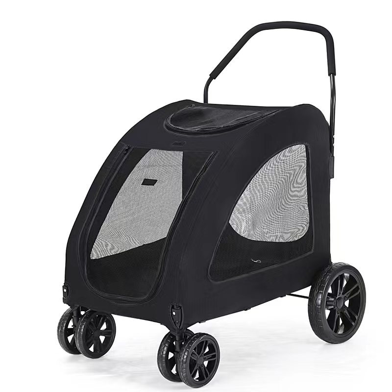 Newest Design 4 Wheel Pet Trolleys Dog Stroller Dog Trolley for Large Dogs