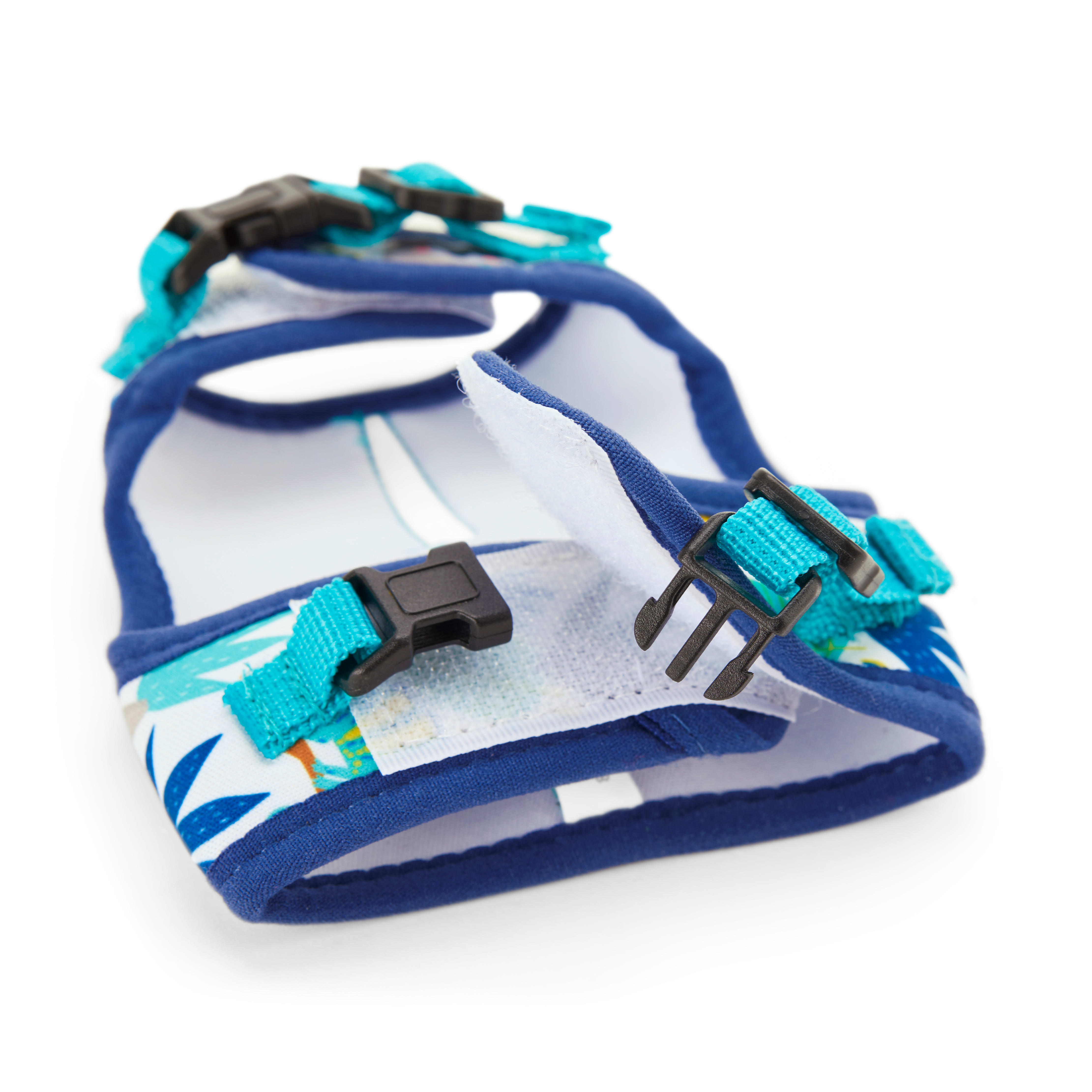 EveryYay Wear With Flair Jungle-Print Ferret Harness and Leash, Medium