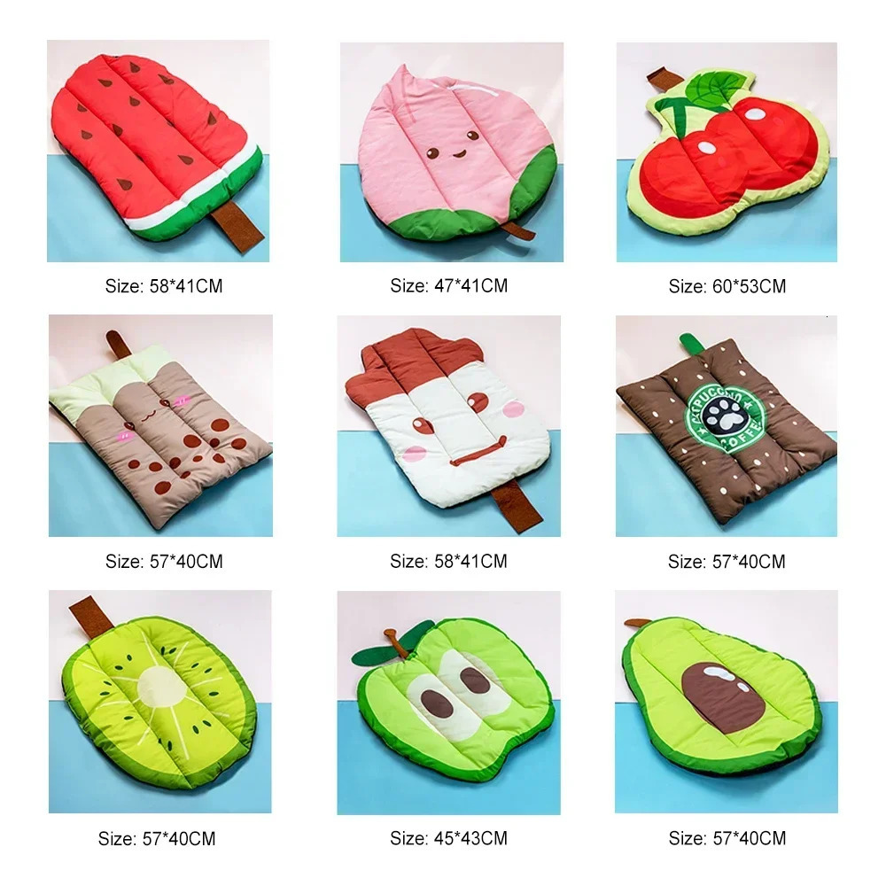 Dog Mat Cooling Summer Pad Mat Dogs Cat Blanket Sofa Breathable Cold Pet Dog Bed Summer Washable Small Medium Large Dogs Ice Pad 241125
