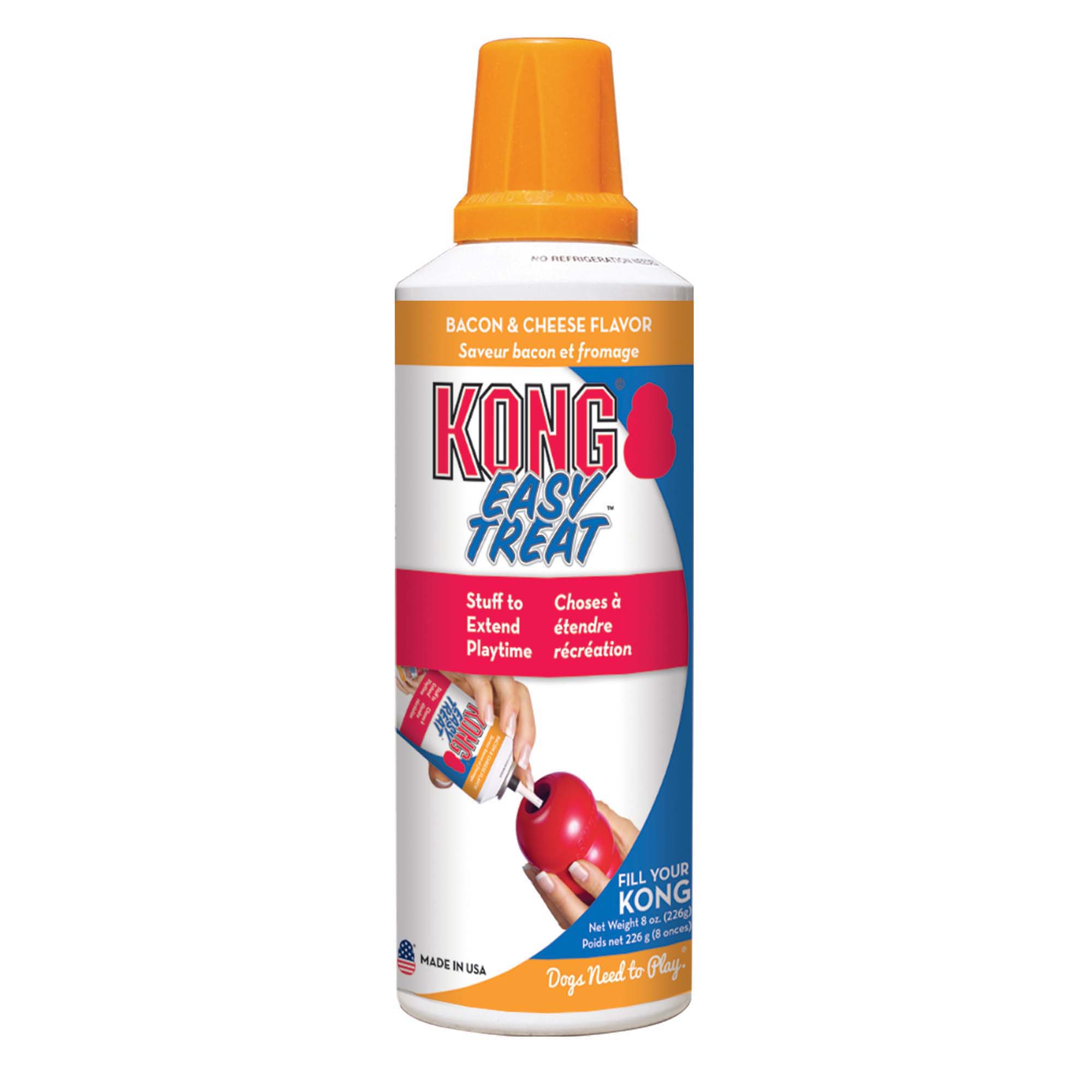 KONG Easy Treat Bacon and Cheese, 8 Ounce