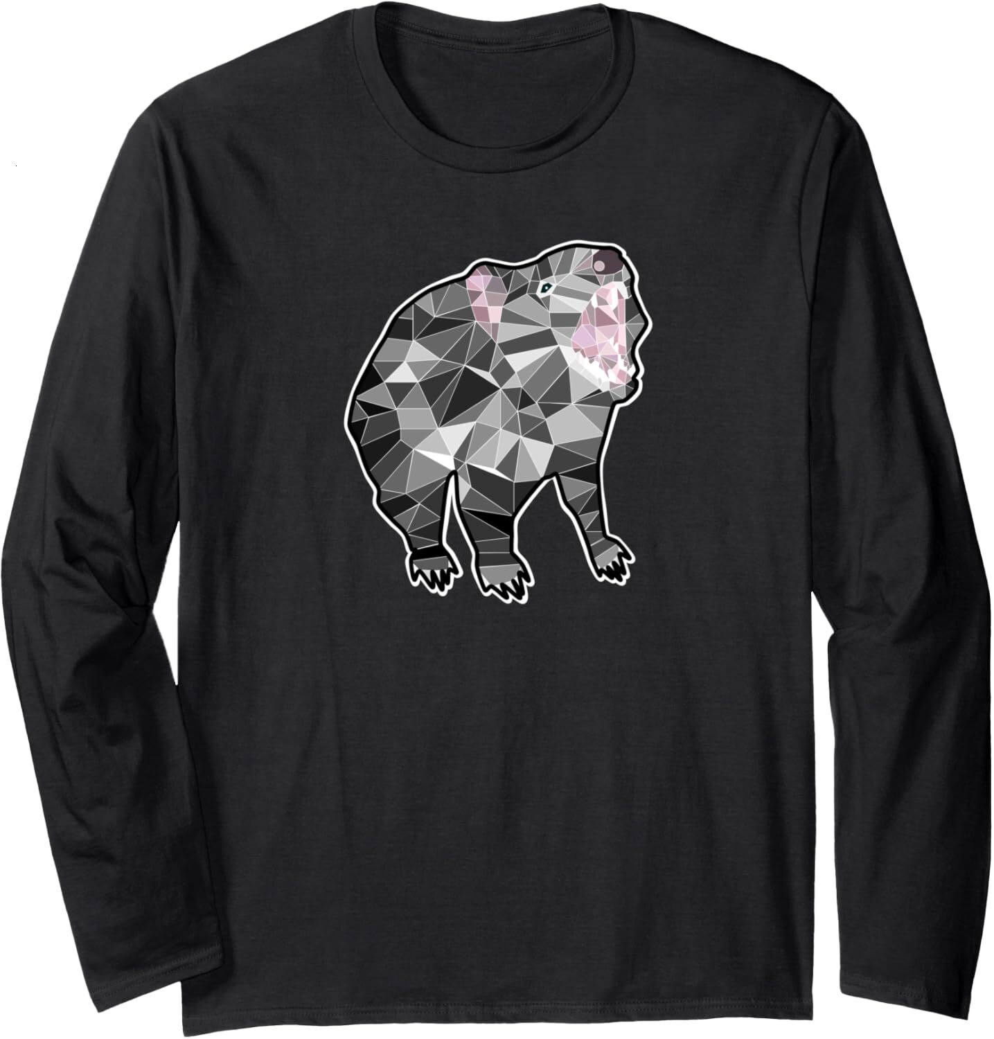 Long Sleeve Shirts for Men sweatshirt Geometric Mosaic Tasmanian Devil Streetwear Casual tops clothes Fashion Trends