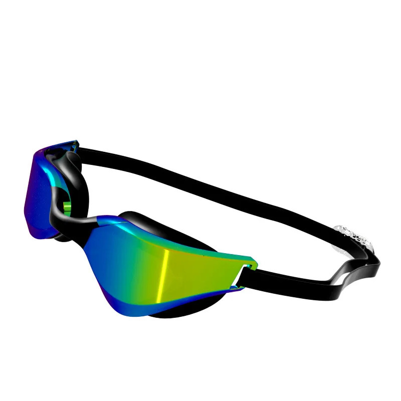 Swimming Glasses HD Waterproof Anti-fog Adult Training Racing Swimming Goggles Professional Comfort Plating Goggles 240415