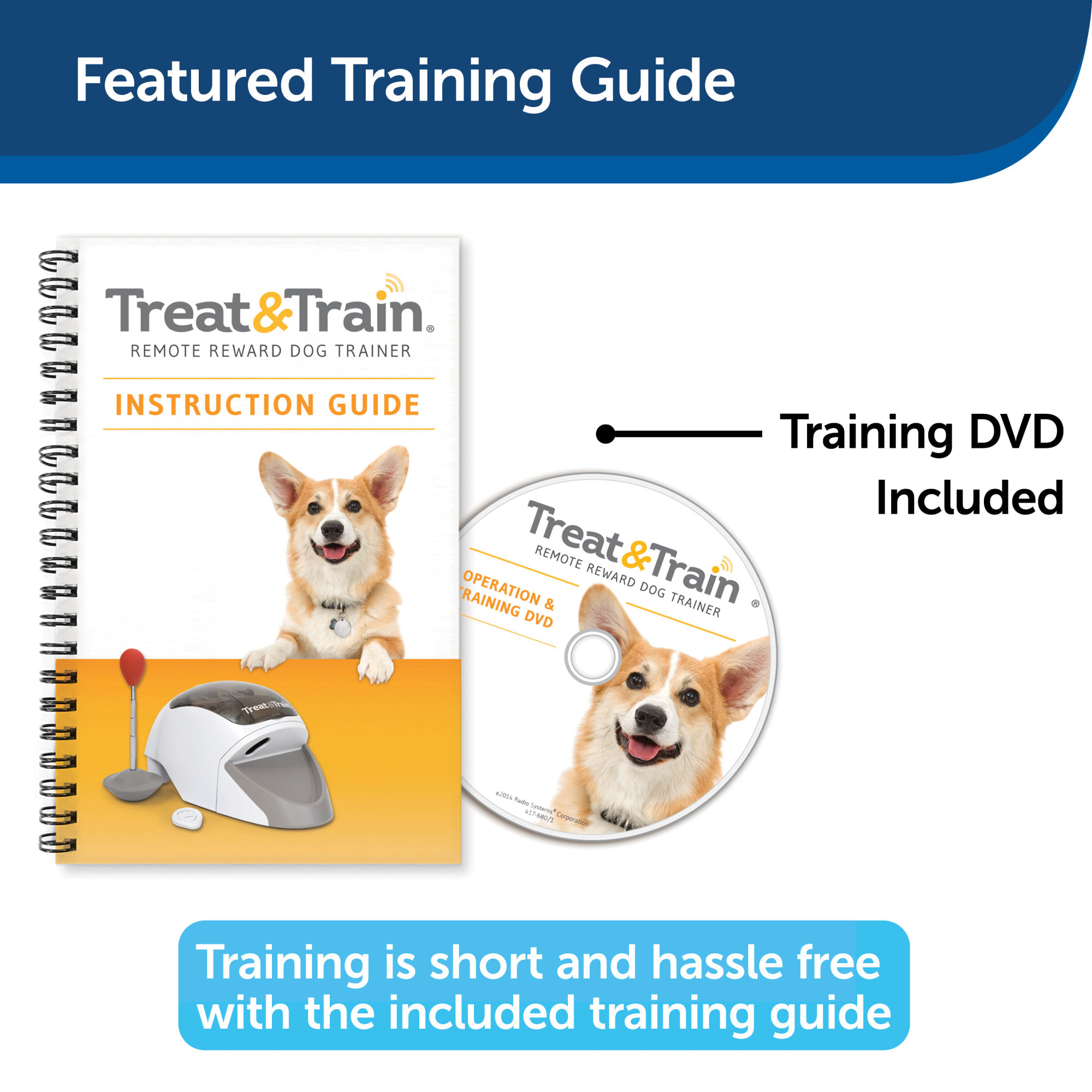 PetSafe Treat & Train Manners Minder Remote Reward Dog Trainer