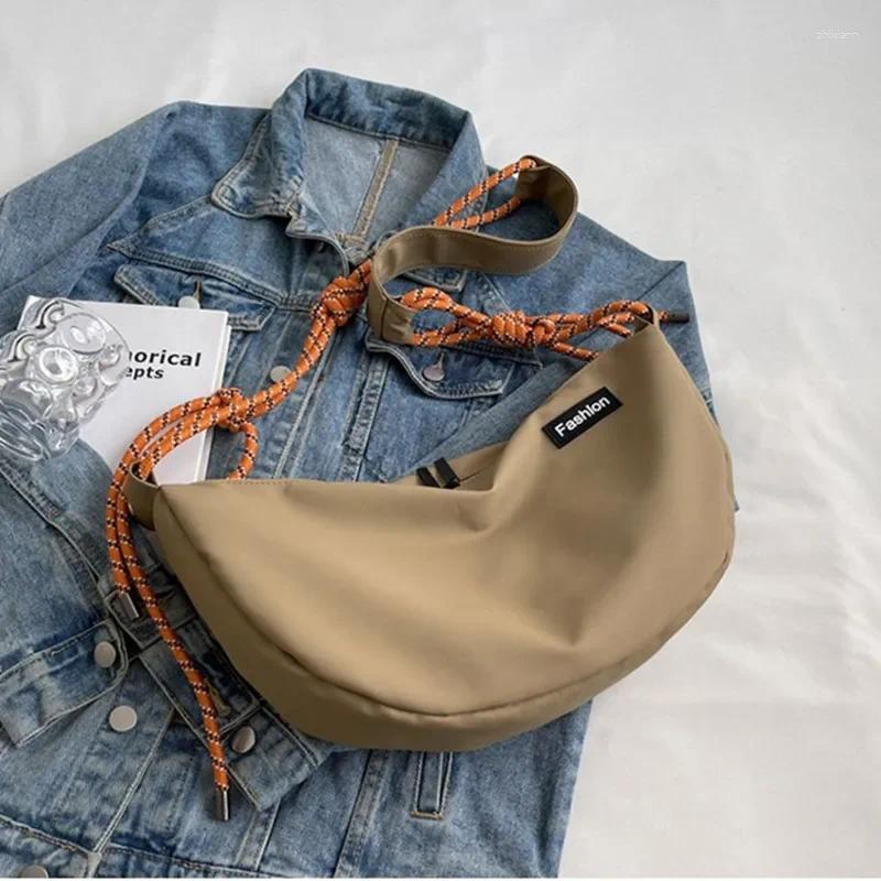 Totes Leisure Versatile Nylon Small Chest Bag Women's Crossbody Fashion One Shoulder Dumpg Bags zhanyishengli
