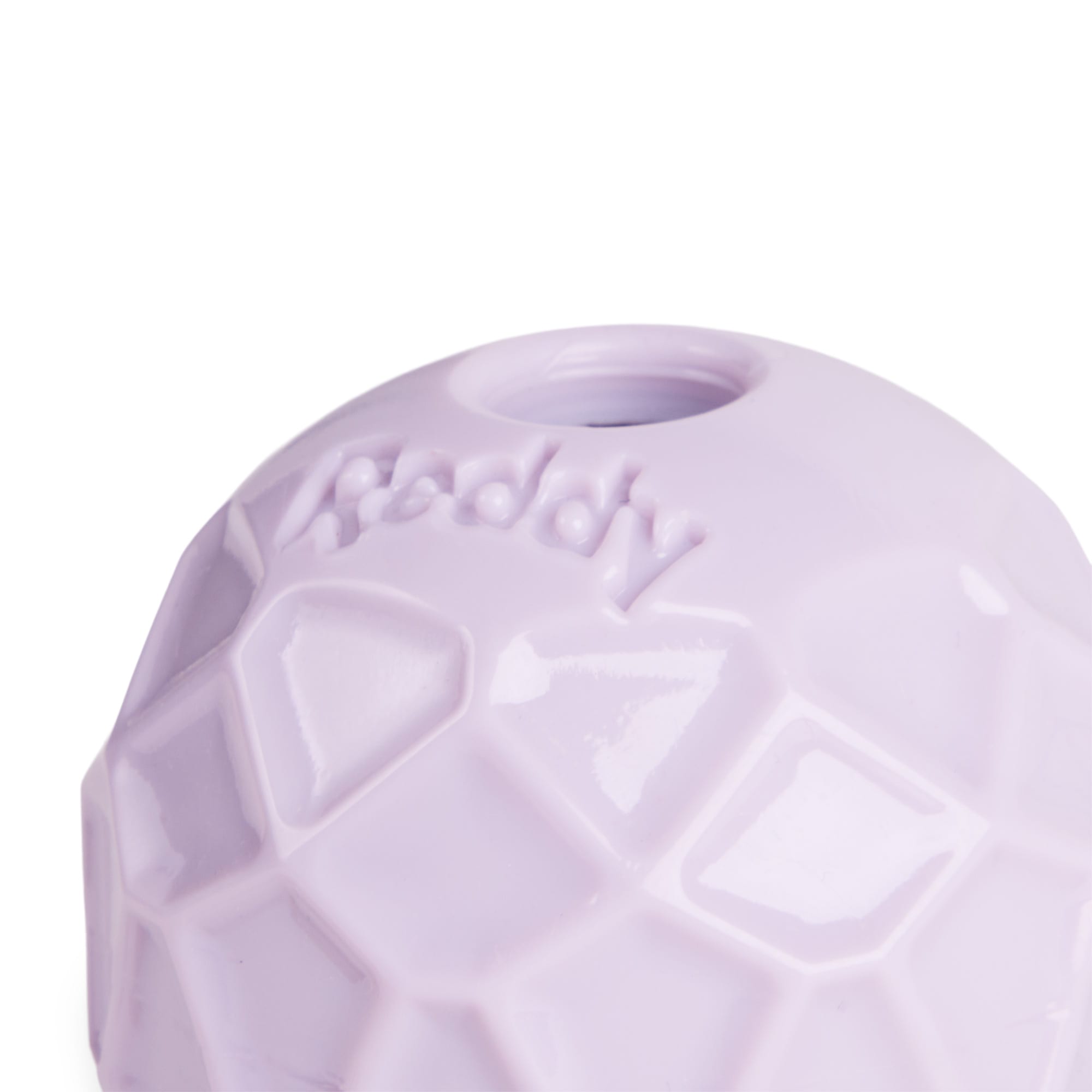 Reddy Lilac On-the Go Geometric Ball Dog Toy, X-Small