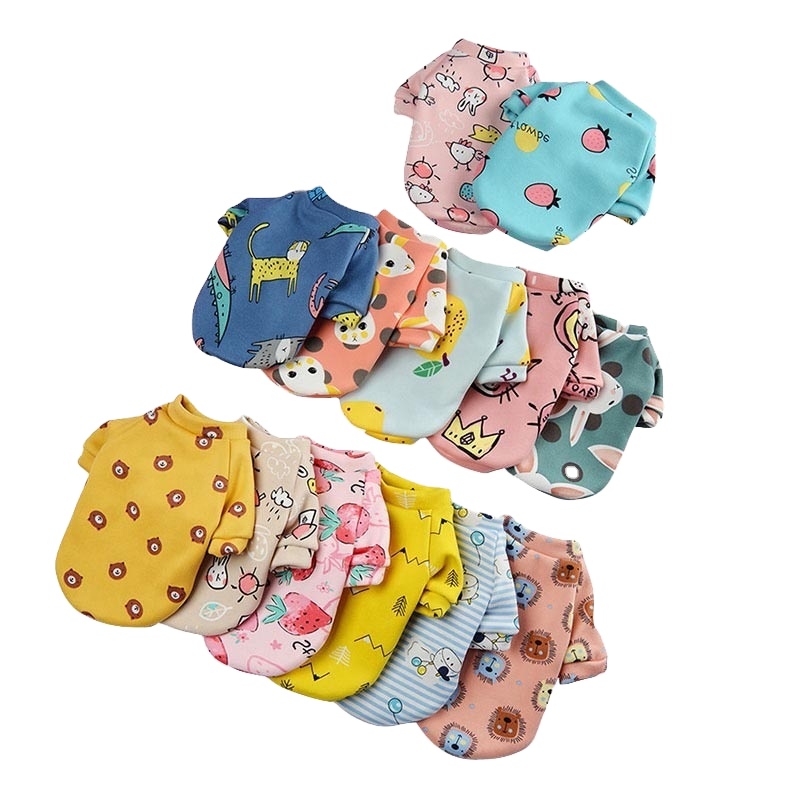 Wholesale Customized Good Quality Custom Winter Dog Dresses Pet Clothes design multi-style pet clothes