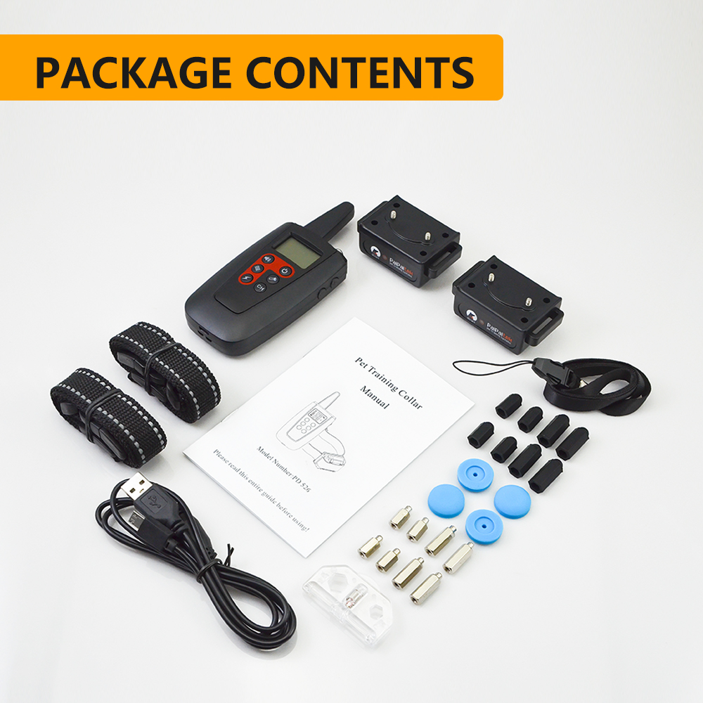 3300FT IPX7 Waterproof Dog Shock Collar Dog Training Collar with Remote for Small Medium Large Dogs