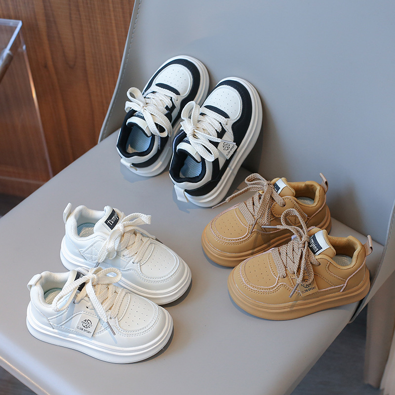 Baby Kid's Fashion Sneakers Tennis Four Seasons Classic Sports Shoes Toddlers Girls and Boys Casual Sport Board Trainers Shoes Sizes 21 - 30