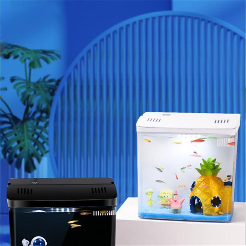 Zaohetian Betty's small fish tank with lights Acrylic Aquarium ABS fish tank