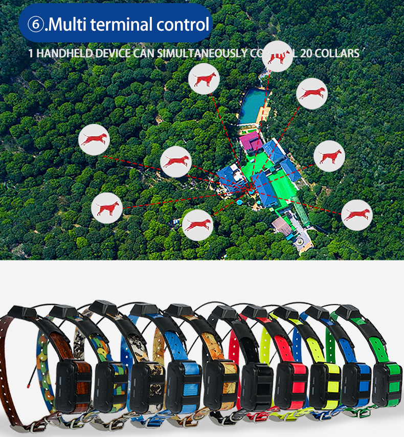 4G GPS Tracker Health Monitoring For Dogs Cat, Waterproof Pet GPS Location Tracker Wellness Escape Alerts Works With Any Collar