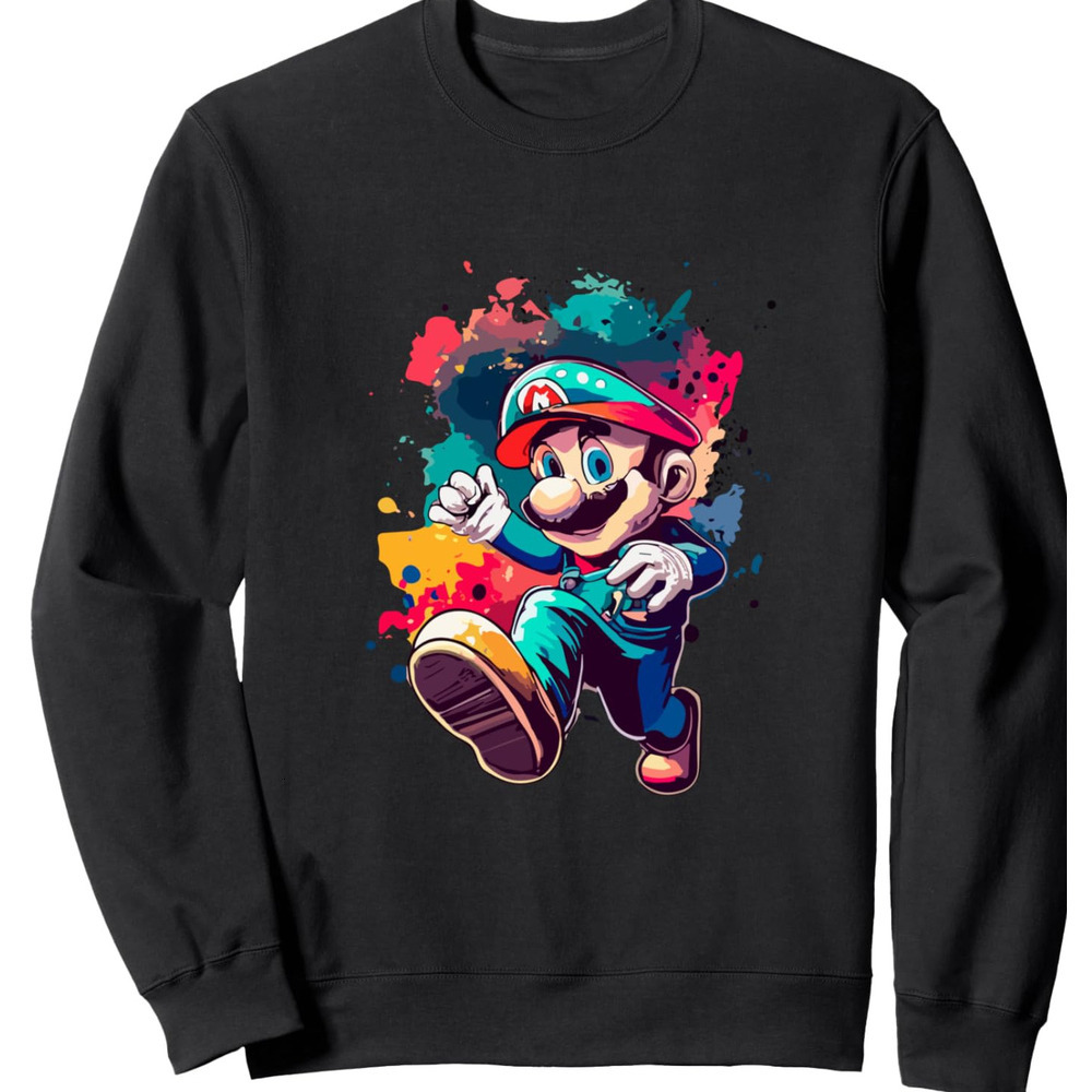 Long Sleeve Shirts for Men sweatshirt Retro 90s Arcade Hero Adventure Design Sweatshirt T shirt Tee Streetwear Casual tops clothes cute