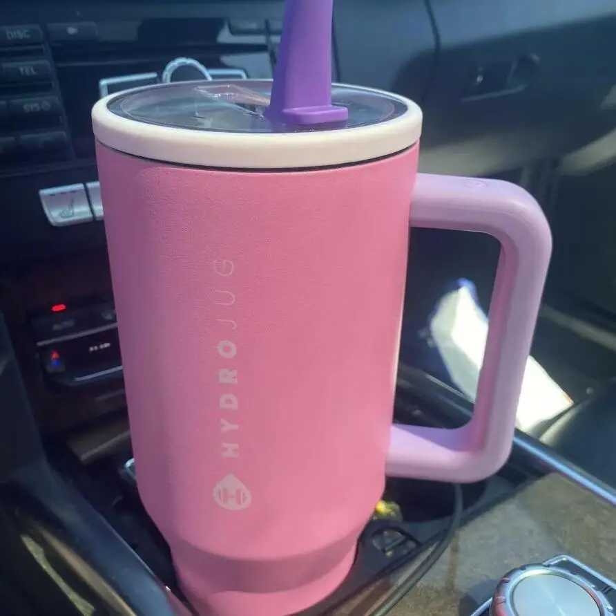 Thermos Cup New HydroJug Travelers Cup Stainless Steel Coffee Cup Thermal Insulation Portable Vacuum Travel Roller T241125