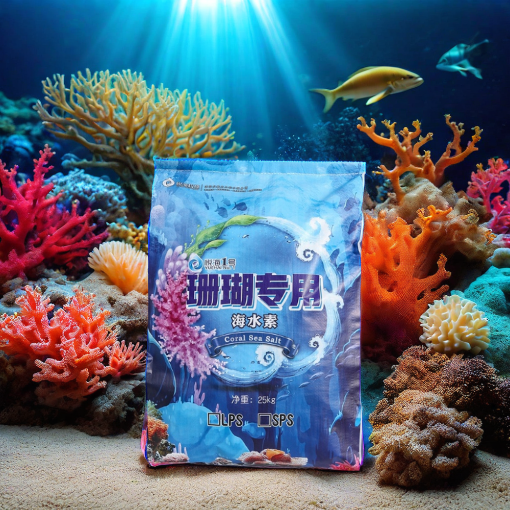 For Aquarium 25KG fine grain instant ocean sea salt bag LPS Coral Reef Sea Salt
