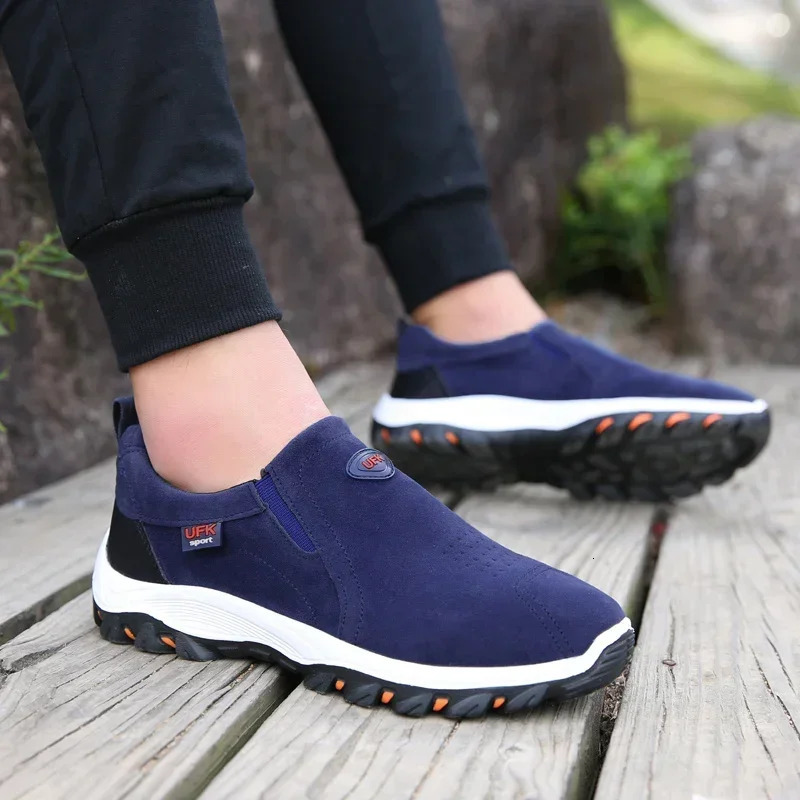 Outdoor Hiking Camping Light Running Jogging Casual Sports Mens Shoes Non-slip Loafers Hiking Shoes Large Size 38-50 241125