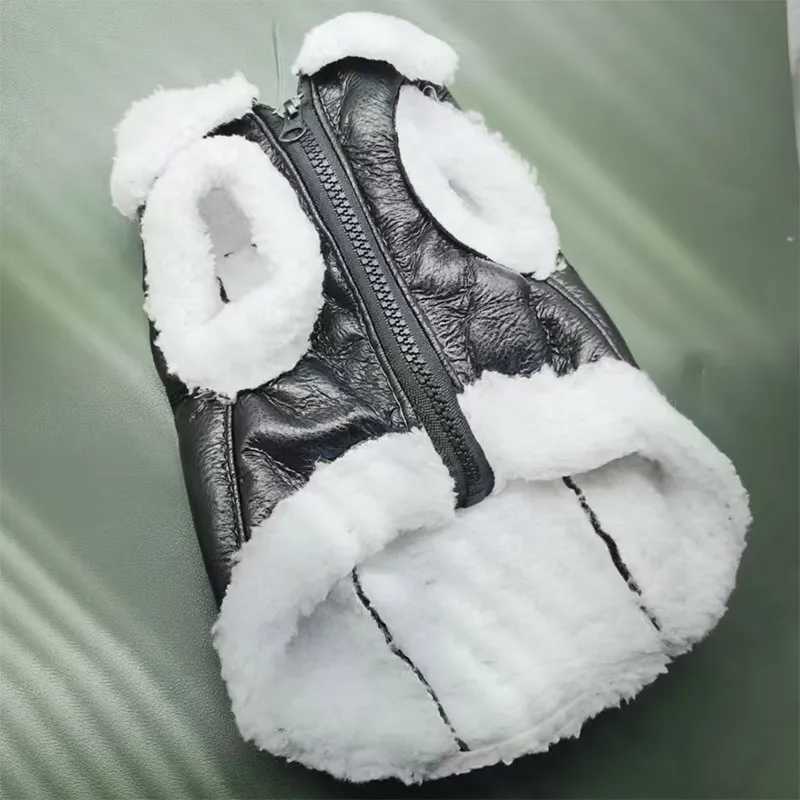 Puppy Clothes Pet Autumn Winter Velvet Sleeveless Vest Fur One-piece Coat Teddy Schnauzer Bichon Dog Thick Vest For Small DogsXJ241125