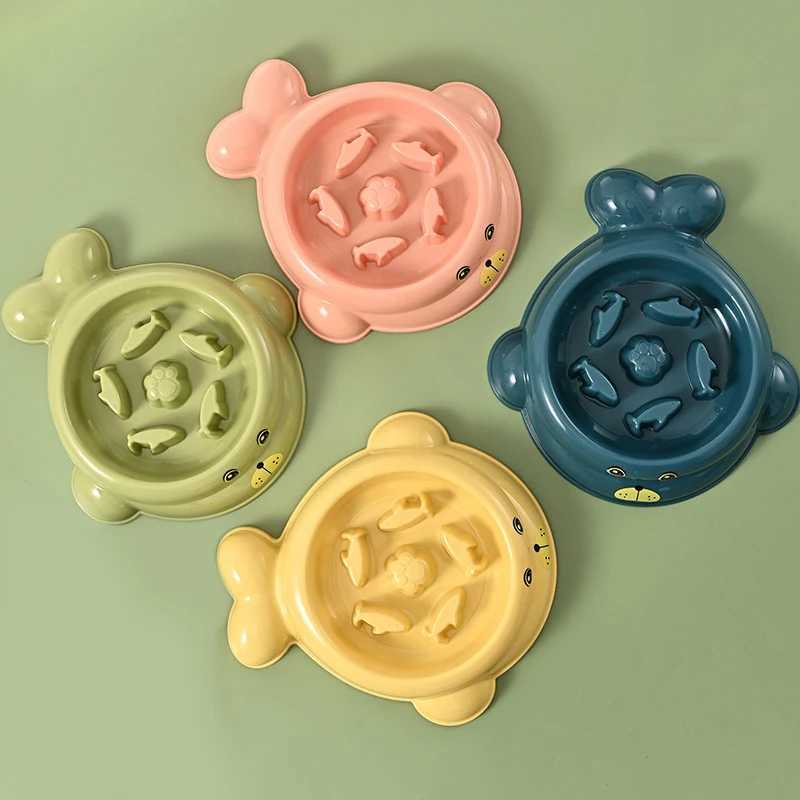 1 pcs Slow Eating Pet Bowl with Seal Animal shape Preventing Choking Interactive Healthy Design Dog Puzzle Bowl Chew-ResistantXJ241125