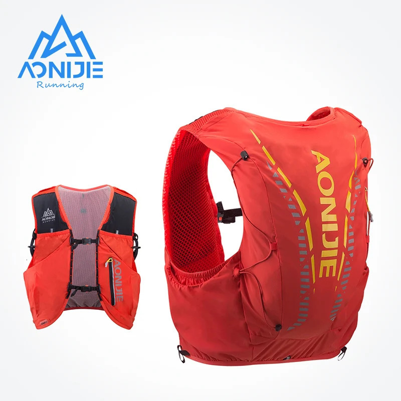 AONIJIE C962 Advanced Skin 12L Hydration Backpack Pack Bag Vest Soft Water Bladder Flask For Hiking Trail Running Marathon Race 241125
