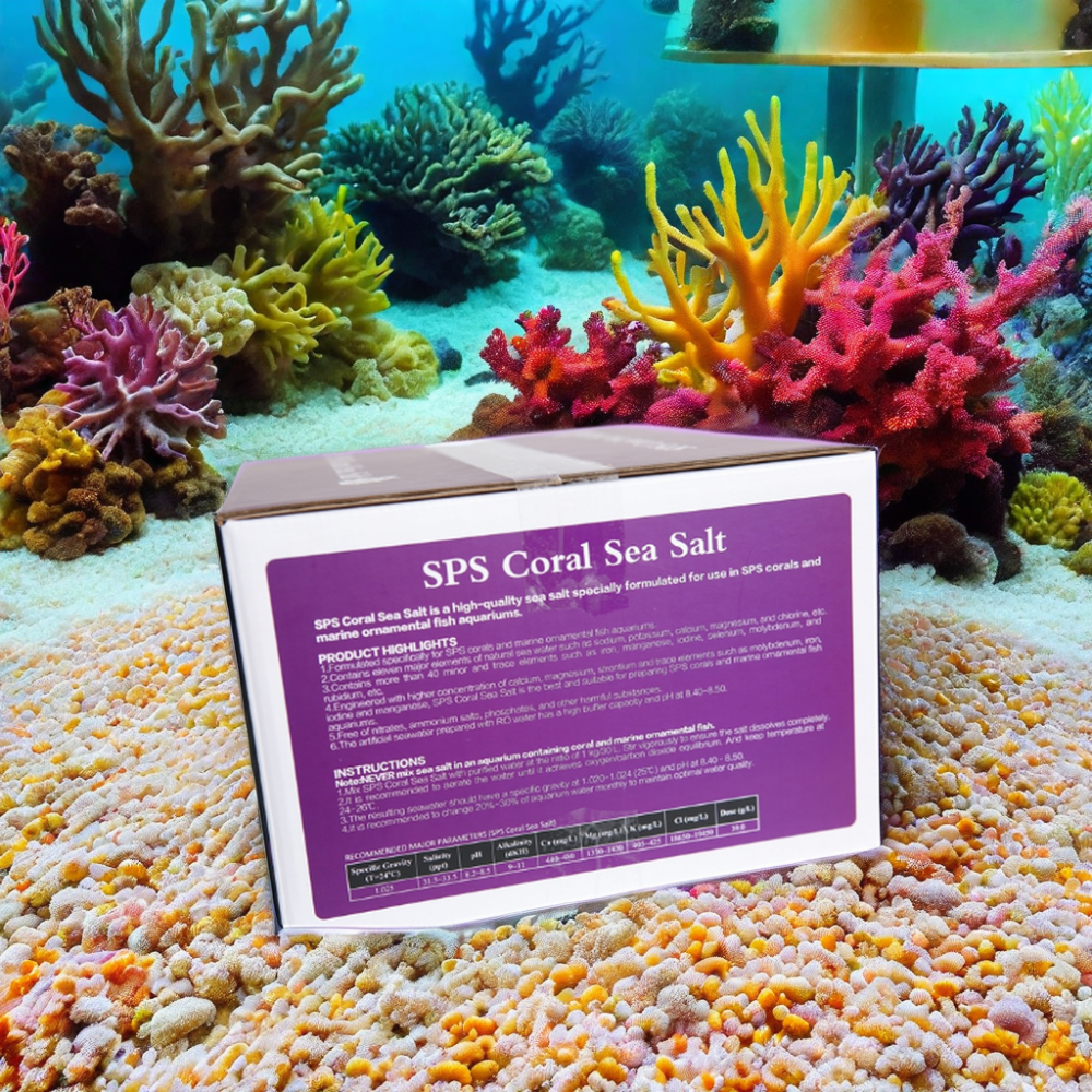 whosale price Factory produce for sea rock reef salt from sea water 20Kg 6.7*3bags Sps coral reef sea salt