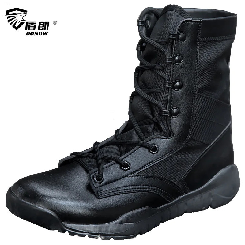 Lightweight Tactical Black Boots Men Breathable Spring Summer Boots Shoes Tactical Combat botas hombre Militares Chaussure Homme 241125
