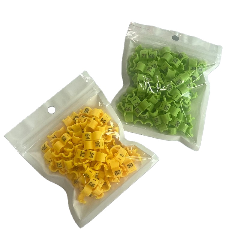 100 pcs /bag Parrot Clip Ring 6mm inner size for various colors birds clips birds accessories