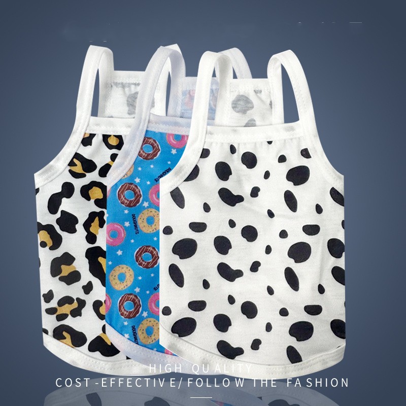 LM0346K Dog clothes Summer thin camisole vest Small dog sunscreen clothing