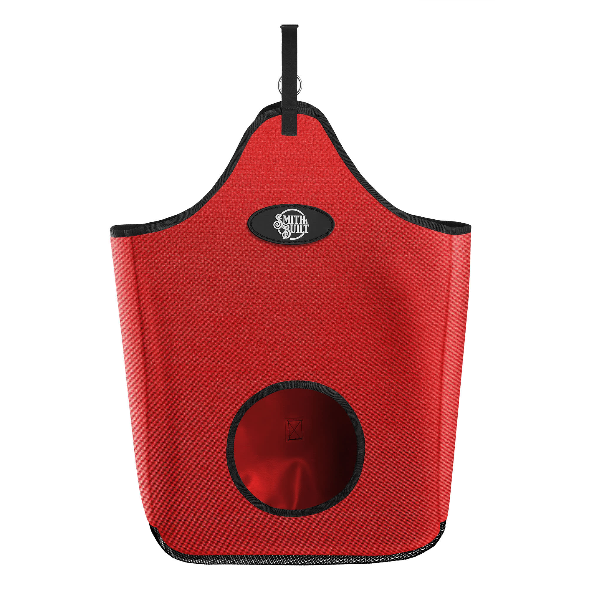 SmithBuilt Red Horse Feeder Hay Bag Tote, Large