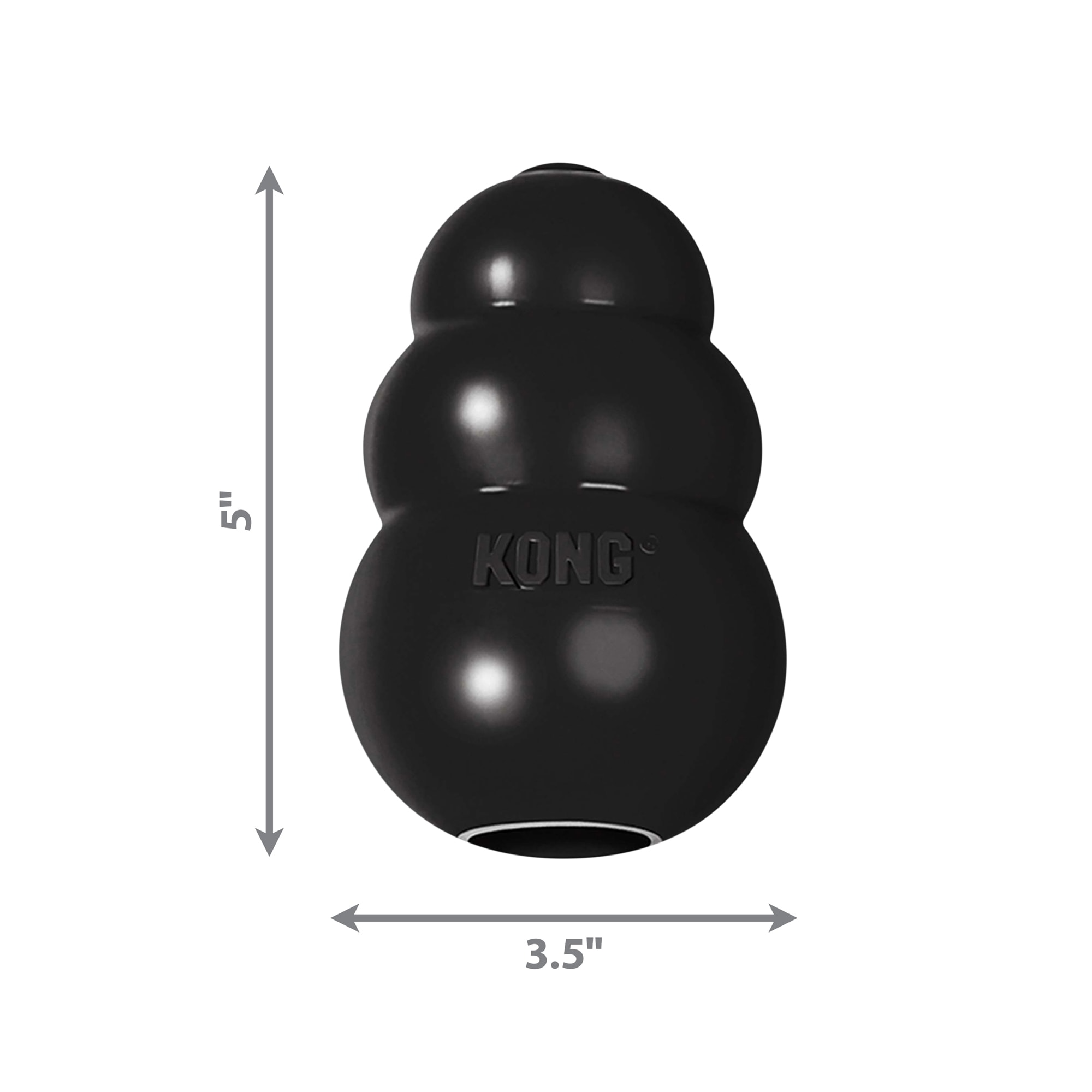 KONG Black Extreme Dog Toy, X-Large