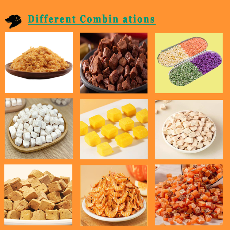 factory wholesale price freeze-dried food treats freeze-dried chicken diced dog food