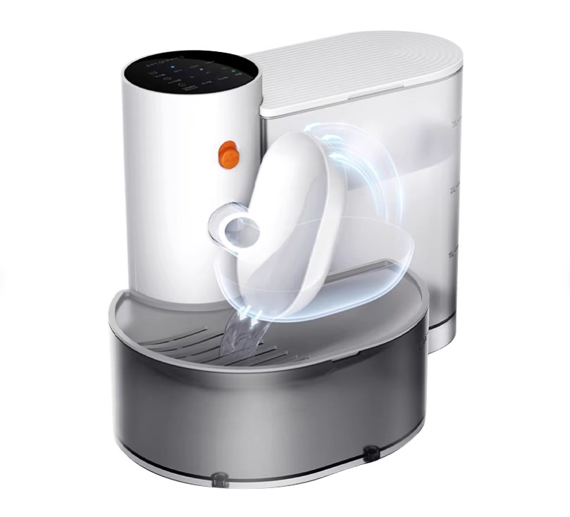 Tilting Type Automatic Cat Water Fountain Pet Water Fountain 2000mAh Automatic filtration water circulation Dog Dispenser
