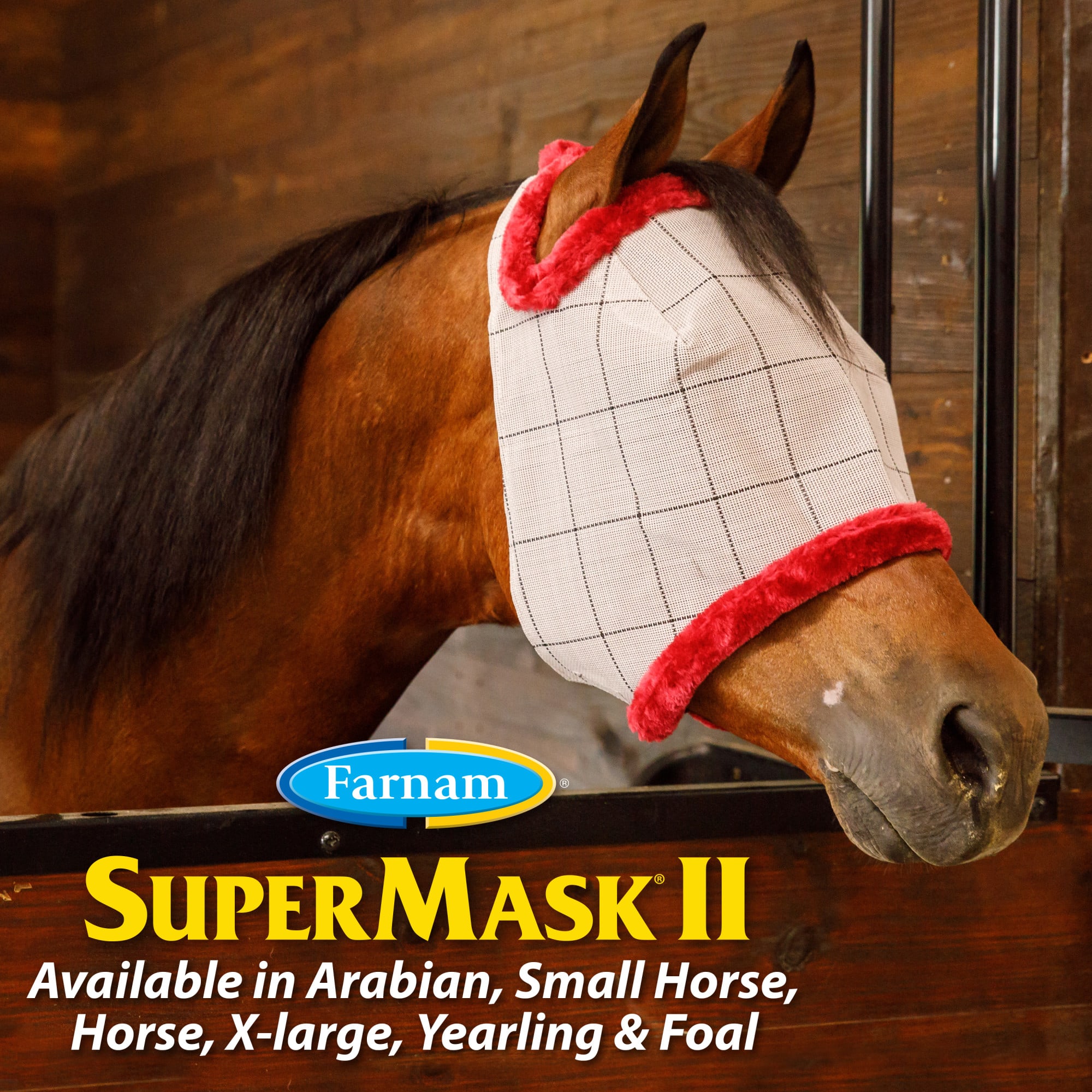 Farnam Classic Horse Fly SuperMask II Without Ears