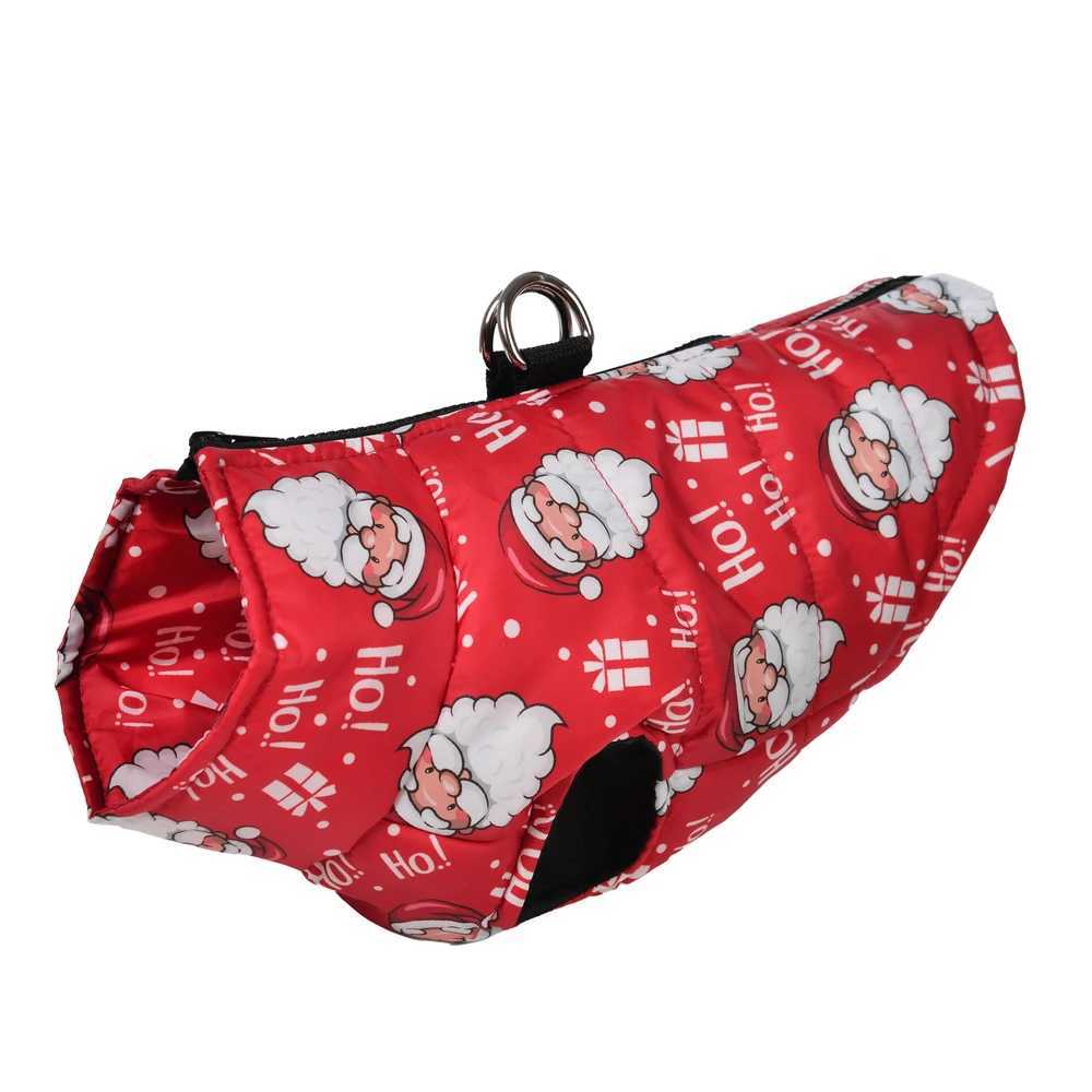 Christmas Pet Dog Clothes Autumn Winter Waterproof Puppy Print Jacket Coat for Small Medium Dogs Cats Teddy Chihuahua CostumesXJ241125