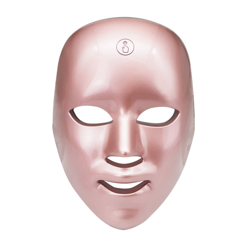 Masque led visage 7 Led Face Mask Light Therapy Red Light Therapy for Face