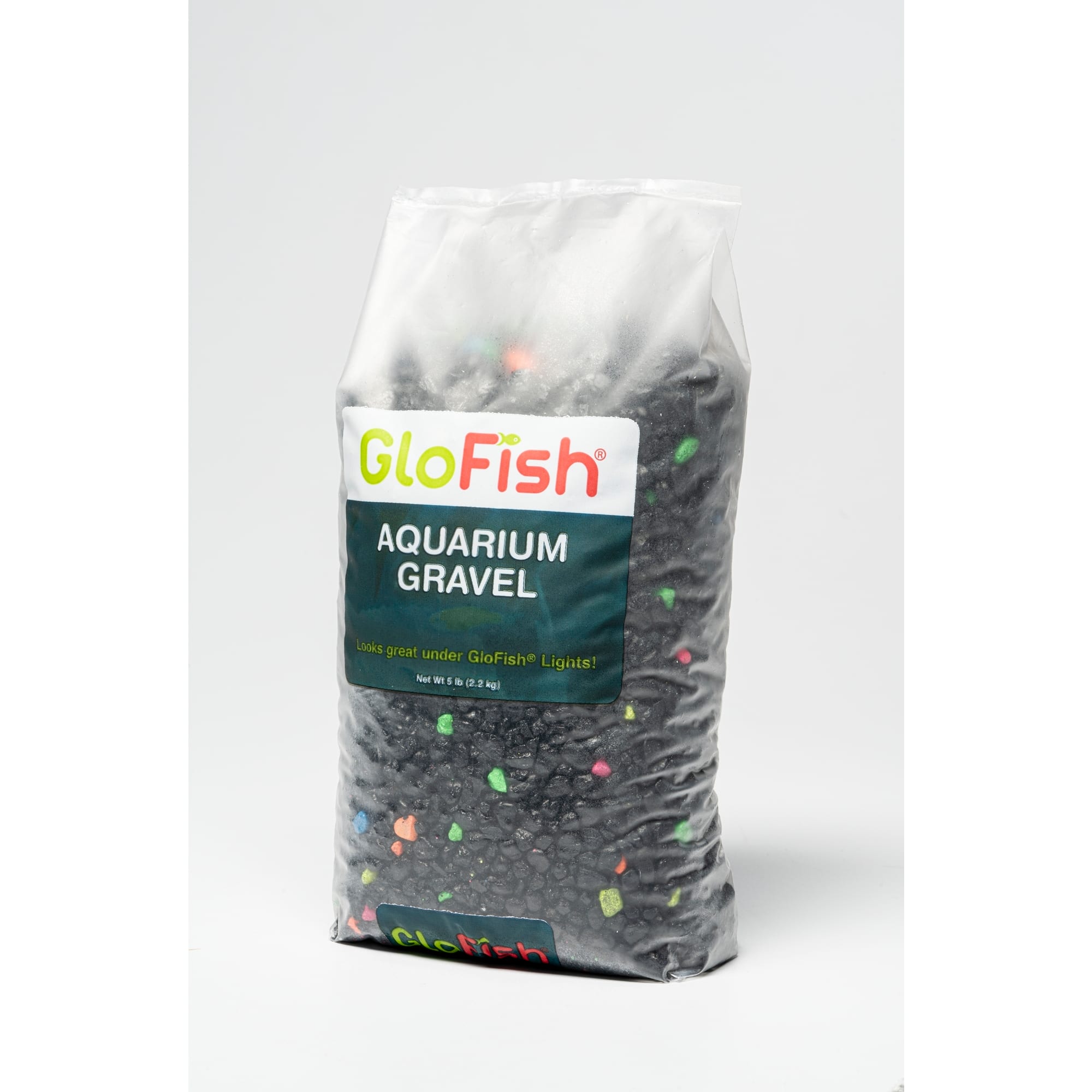 GloFish Black Multi-Color Lagoon Aquarium Gravel, 5 lbs.