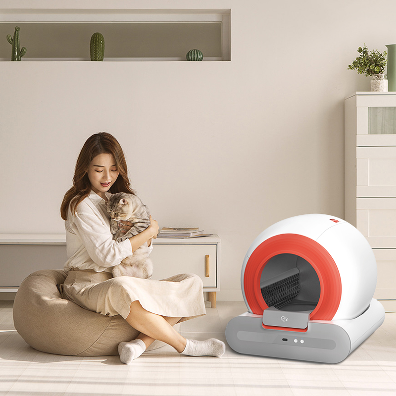 Q-Clean Automatic Litter Box for Cats Wifi App Control Smart Cat Litter Box & Accessories