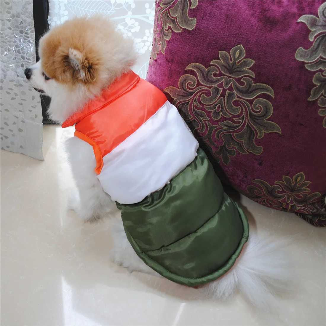 Thick padded Pet Jacket Vest Dog Clothes for Small Dogs Winter Warm Coat Dog Costume Puppy Chihuahua Clothing Roupa De CachorroXJ241125