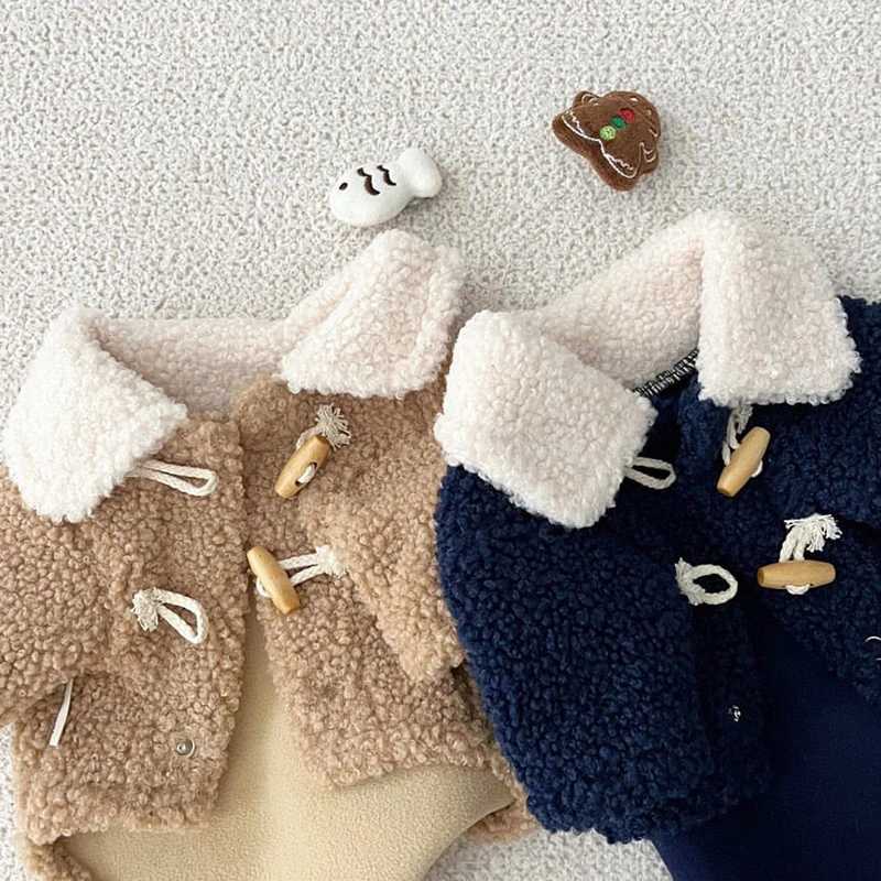 Autumn and winter thickened warm dog cat with buckle shaker fleece coat Teddy Yorkshire Bishop pet clothesXJ241125