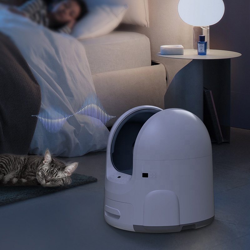 Factory Wholesales Smart Cat Toilet Box Intelligent Monitoring And Automatic Cleaning Smart Cat Litter Box
