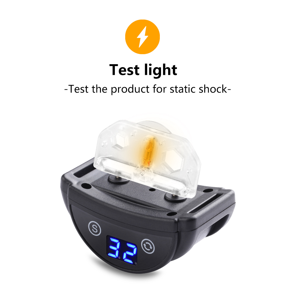 Electronic Barking Anti Bark Dog Beeper Shocker Collar No Barking Deterrents Equipment