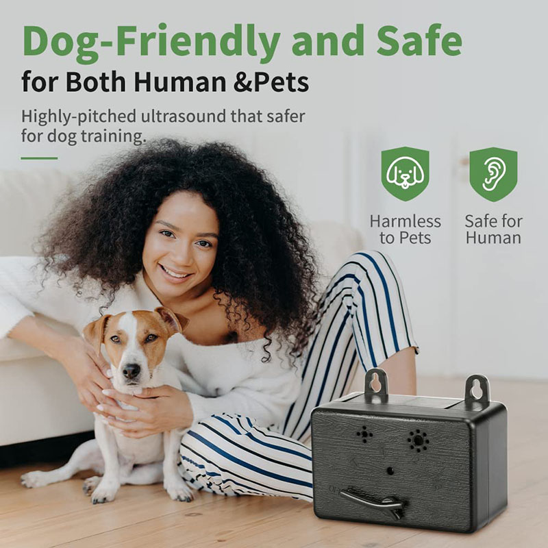 Anti-Barking Control Sonic Dog Bark Deterrent Device 50FT Ultrasound Silencer Dog Sonic Repellent Ultrasonic Training Aid