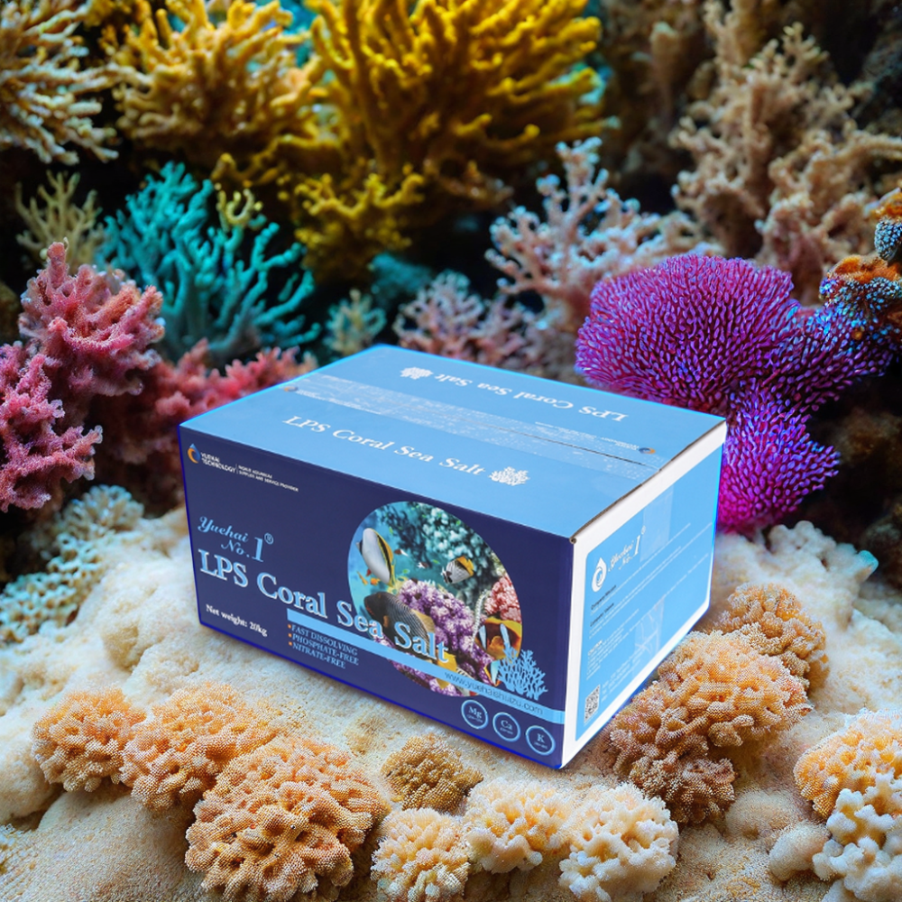 artisanal red sea coral pro salt 20KG box package 25KG Bag package LPS Coral Reef Sea Salt