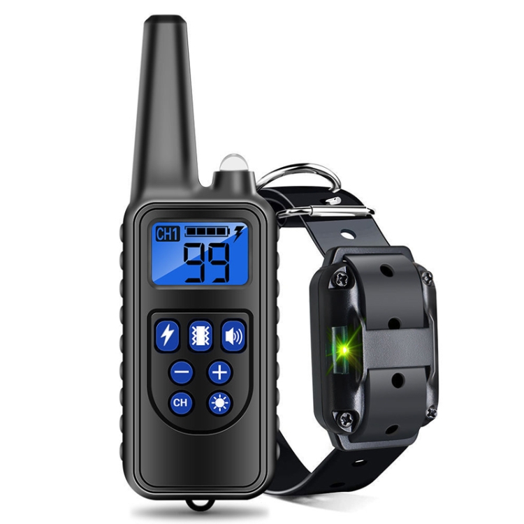 Stop Barking Pet Products Training Collar Anti-Barking Dog Trainer 800m Remote Control Stop Barker Dog Training Collar